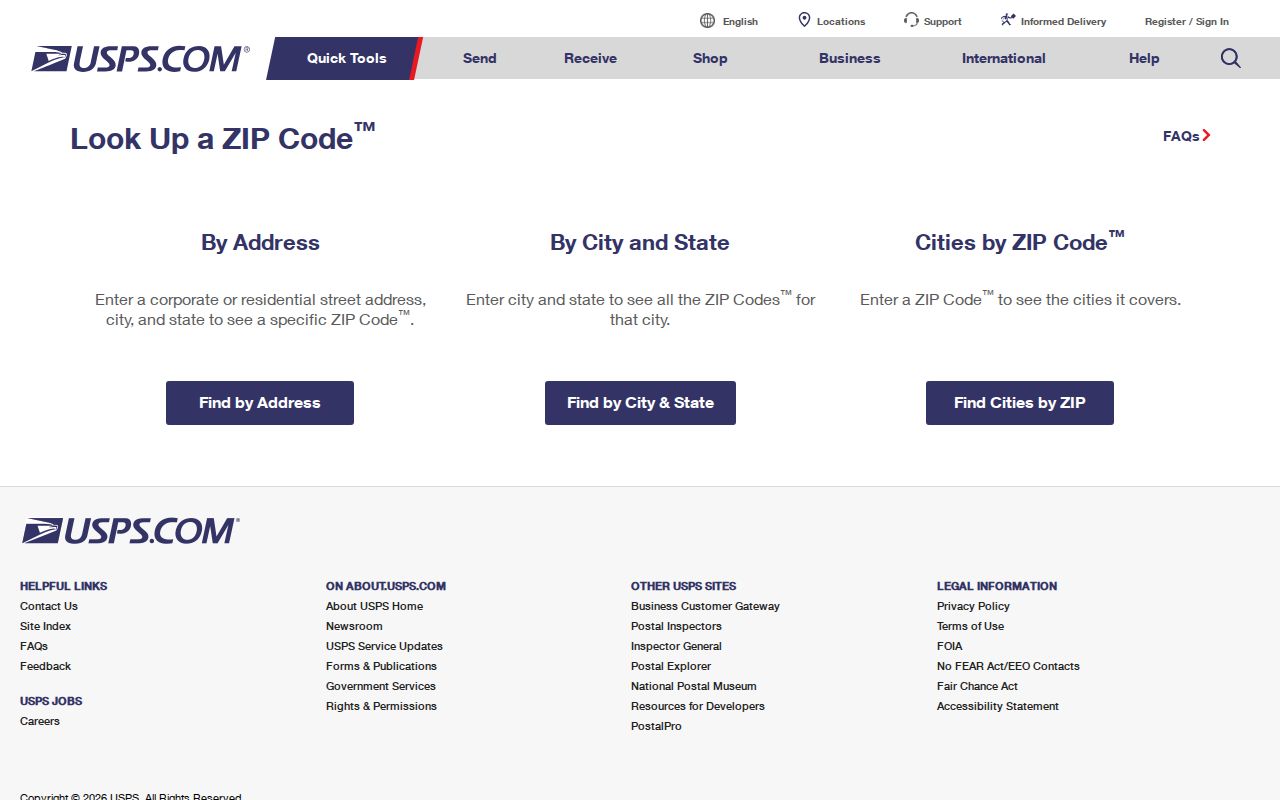 Clemmons ZIP code directory USPS address lookup